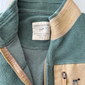 Southern Point Co. Green and Tan Men's Performance Jacket